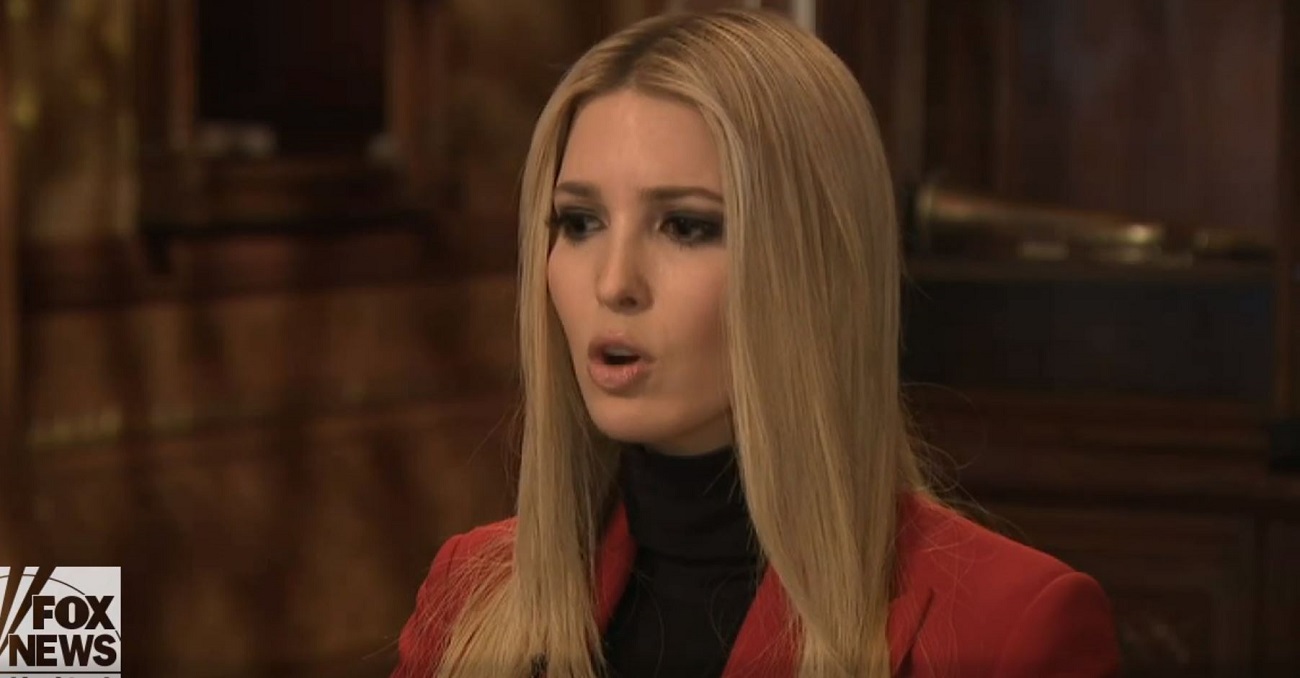 Wealthy Heiress Ivanka Trump Tsk-Tsks Green New Deal Job Guarantee as Un-American