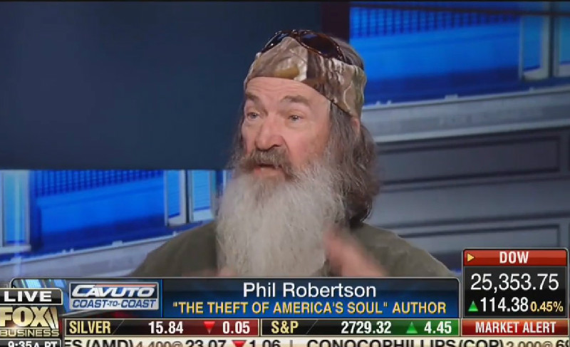 Duck Dynasty’s Phil Robertson: I Don’t Need Insurance Because God Gave Me ‘Eternal Healthcare’