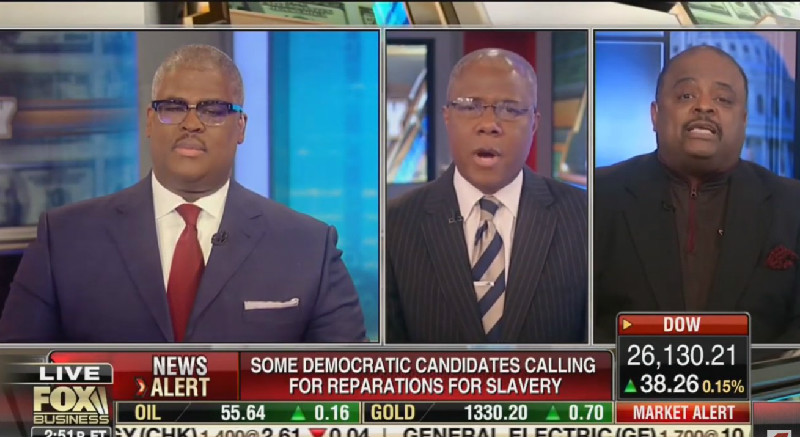 Fox Debate on Reparations Goes Off the Rails: ‘Disgusting Idea’ That ‘Will Tear This Country Apart!’