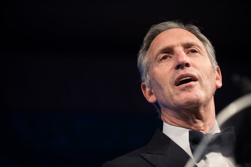 New Poll: Trump Would Benefit If Howard Schultz Runs For President