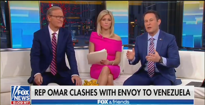 Fox & Friends Attack Ilhan Omar For Asking Elliott Abrams About Central American Massacres