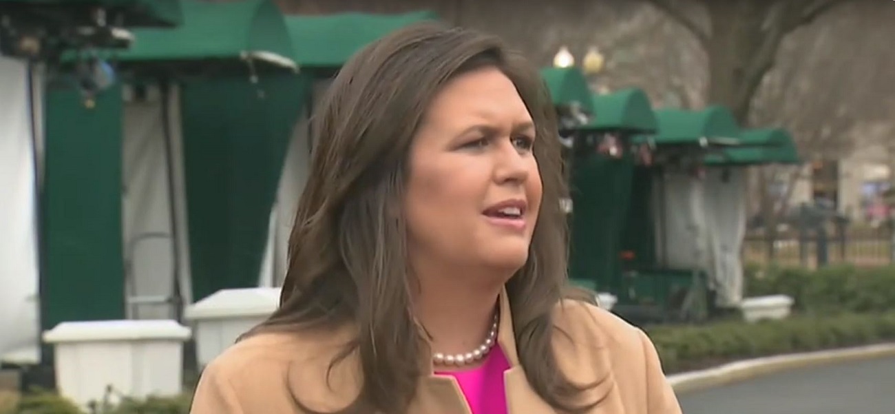 Sarah Sanders Claims Trump’s Never Promoted Violence Against Media. She Is Jawdroppingly Wrong.