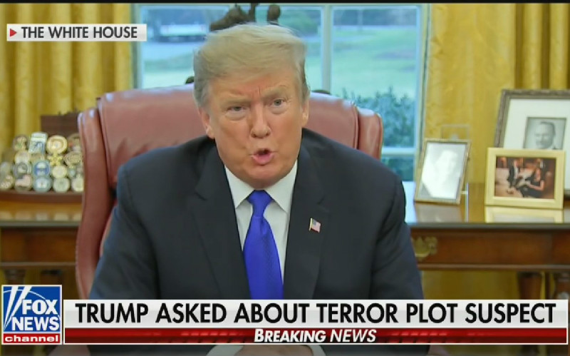 Trump Defends Incendiary Rhetoric In Wake of Coast Guard Terrorism Arrest: ‘My Language Is Very Nice’