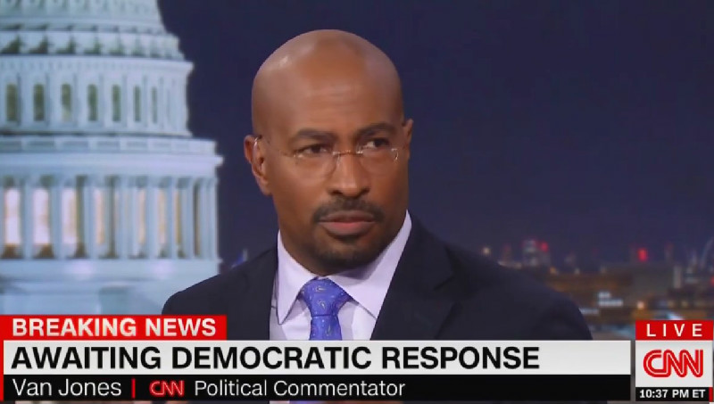 CNN’s Van Jones Blasts Trump’s SOTU: ‘Psychotically Incoherent With Cookies And Dog Poop’