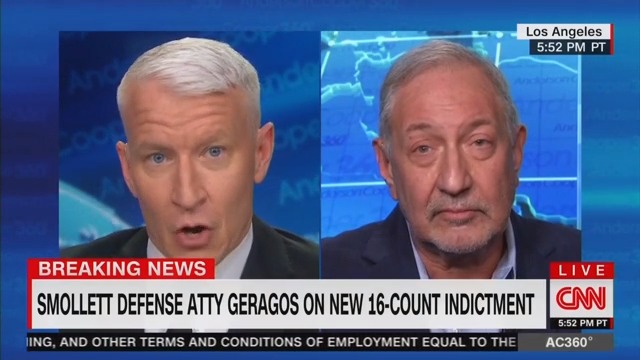 Lawyer Tells Anderson Cooper That Jussie Smollett Is Victim Of ‘Media Gangbang’