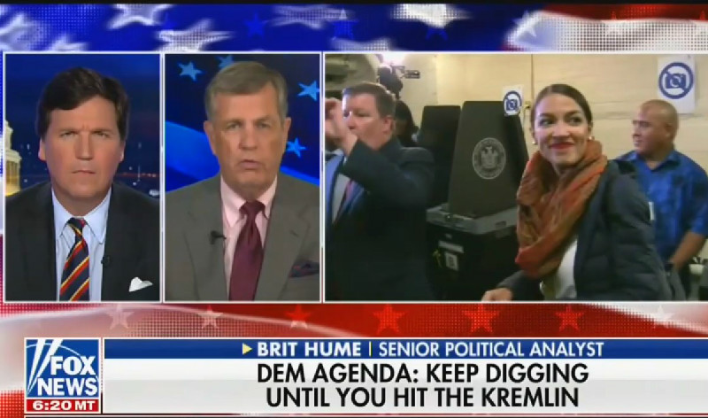 Fox News’ Brit Hume: Alexandria Ocasio-Cortez Is ‘Adorable’ Like A ‘5-Year-Old Child’