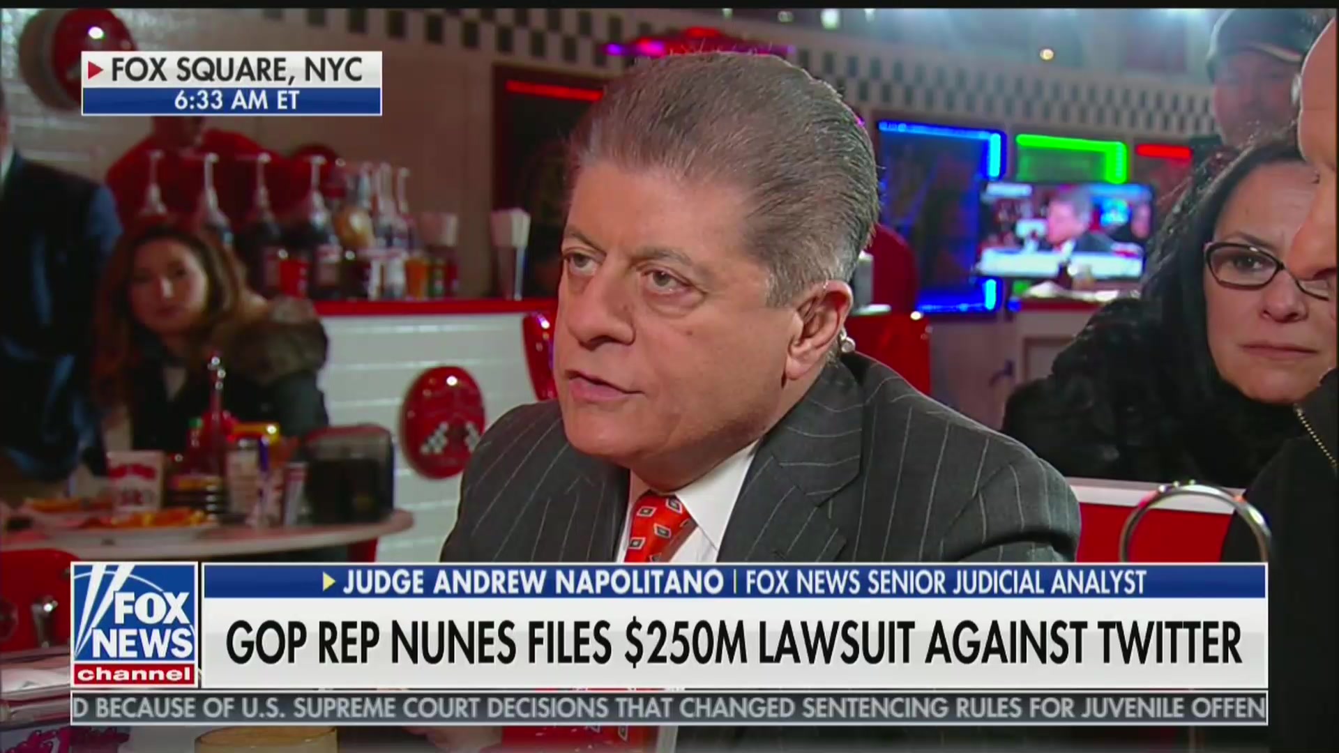 Fox News’ Judge Napolitano Dismisses Nunes Lawsuit: ‘Novel Litigation’ to Get Attention