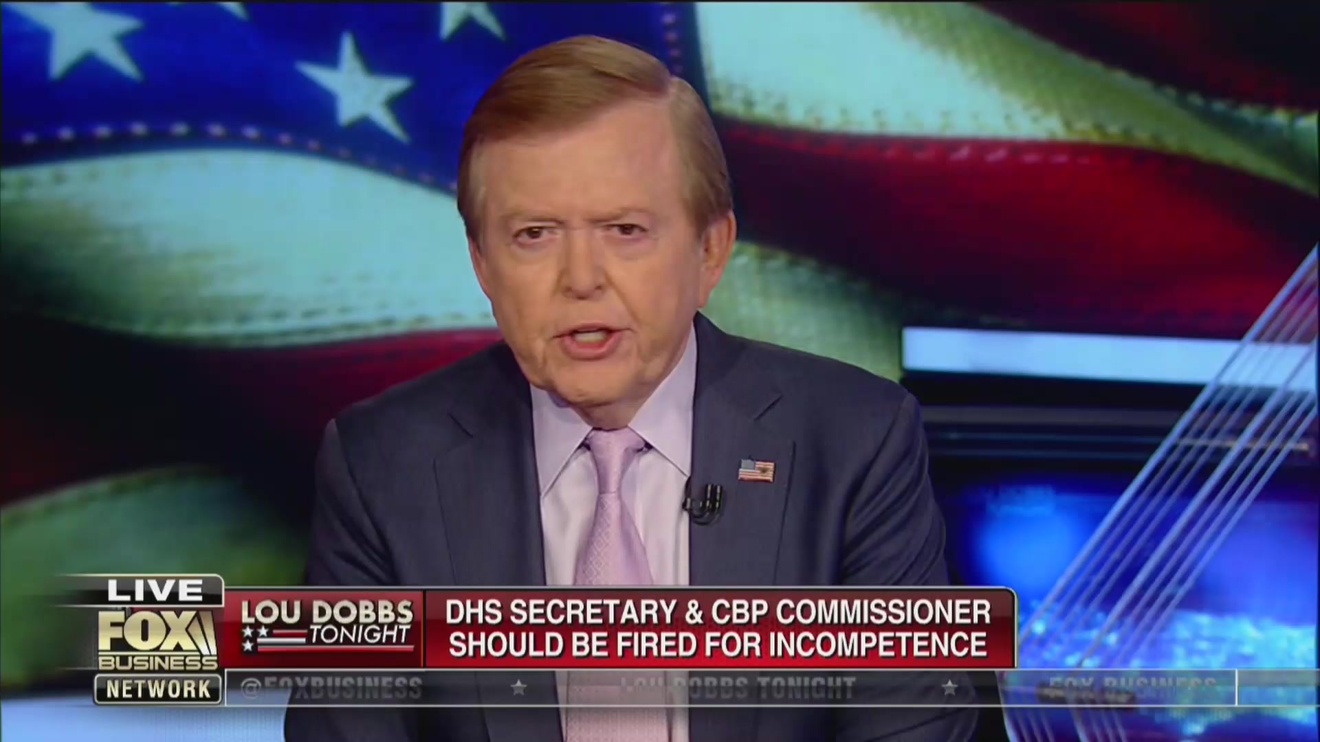 Lou Dobbs Demands Trump Fire DHS Secretary Nielsen or Consign ‘Millions of Americans to Their Deaths’