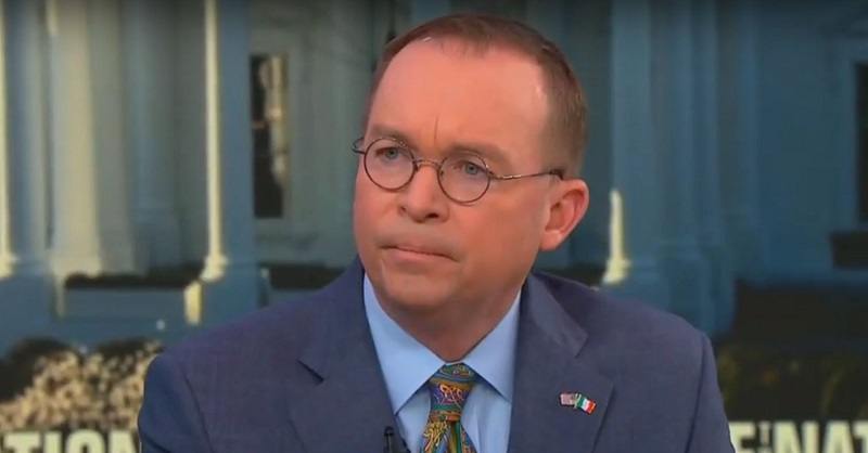 Mick Mulvaney Denies Trump Bears Any More Blame for New Zealand Massacre Than Mark Zuckerberg