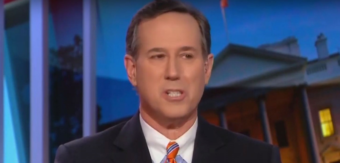 CNN’s Rick Santorum Willfully Deceives on Trump Interfering in Time Warner-AT&T Merger