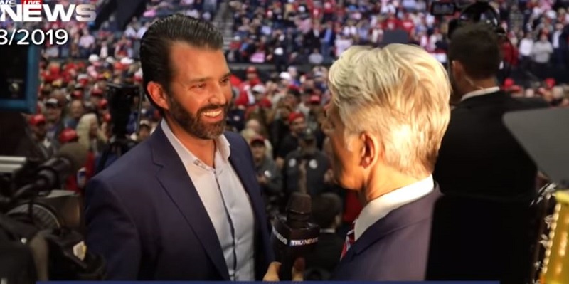 Donald Trump Jr. Gives Interview to Fringe Right-Wing Network That Traffics in End-Times Reporting