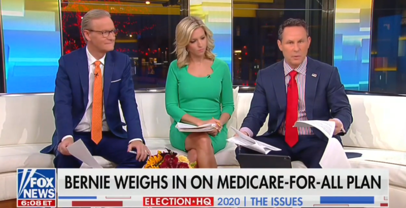 After Sanders’ Viral Moment On Fox News, Fox & Friends Call Town Hall ‘Tiresome’