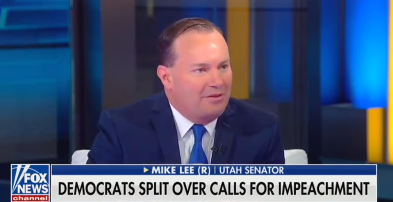 Senator Mike Lee Bashes ‘Mystical’ Mueller Report, Compares Federal Government To King George III