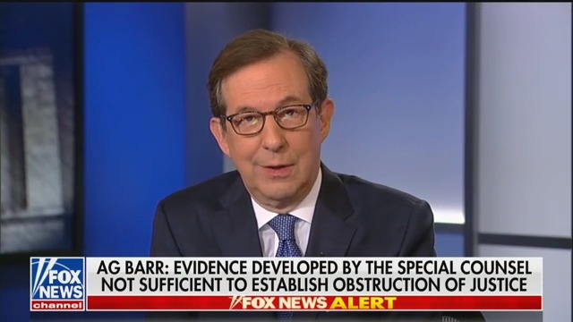 Fox’s Chris Wallace Trashes Barr’s Mueller Report Presser: Acted Like Trump’s Defense Lawyer
