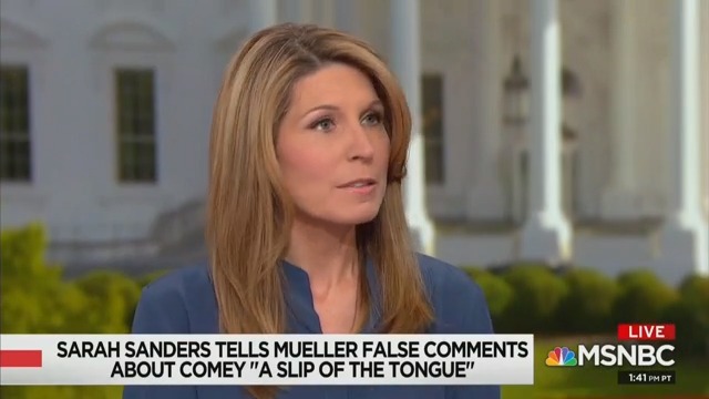 MSNBC’s Nicolle Wallace Says She’s ‘Totally Triggered’ By Sarah Sanders: ‘She Debases That Podium’