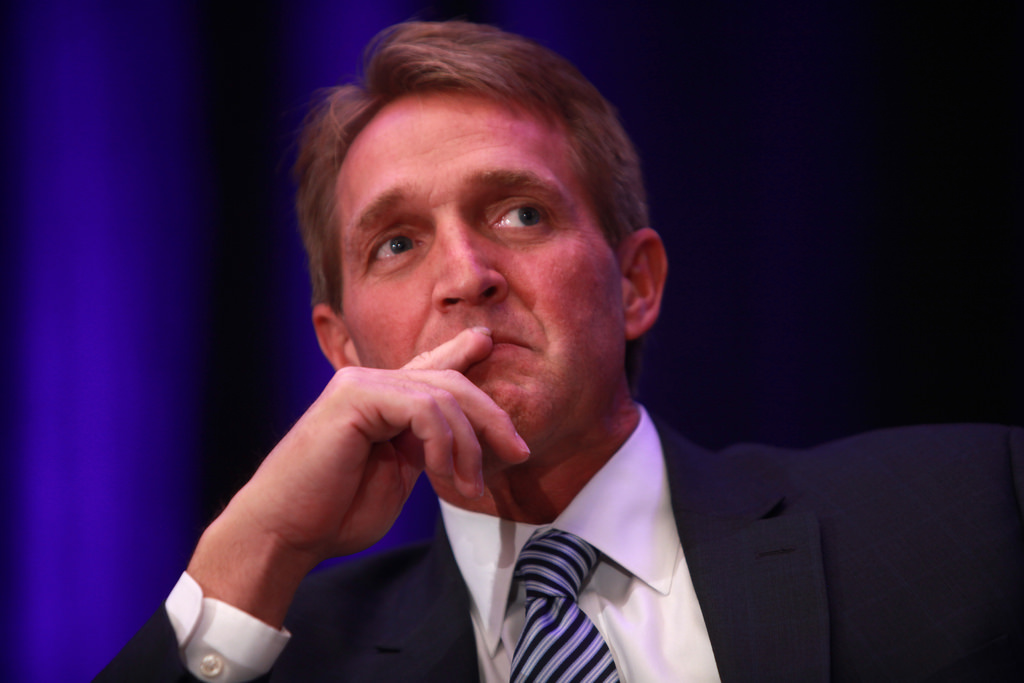 Jeff Flake: Trump Supporters Threatened My Family