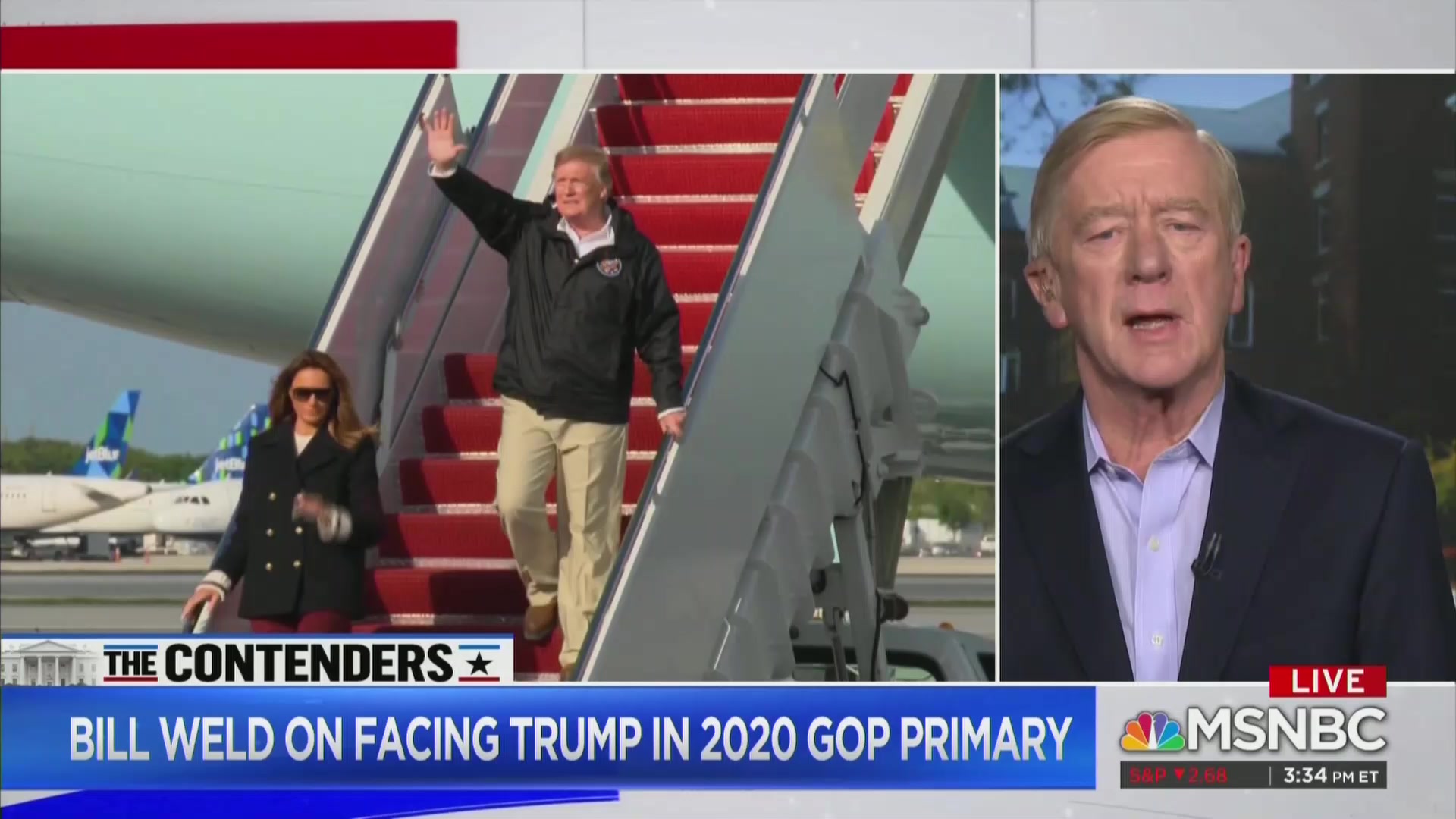 Bill Weld: Only Thing I Have in Common With Trump Is We’re Both ‘Big Orange Men’