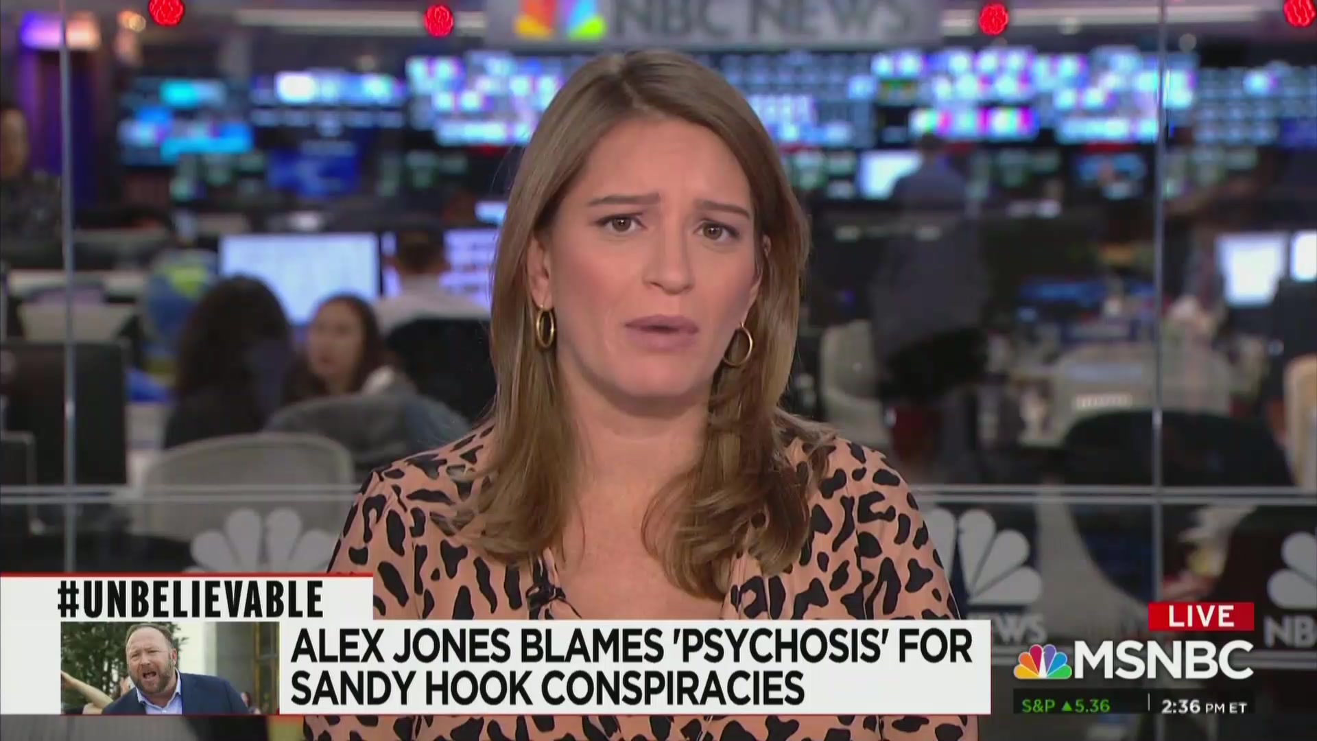 MSNBC’s Katy Tur Roasts Alex Jones for Childish ‘Psychosis’ Defense: ‘You Are a Grown Man!’