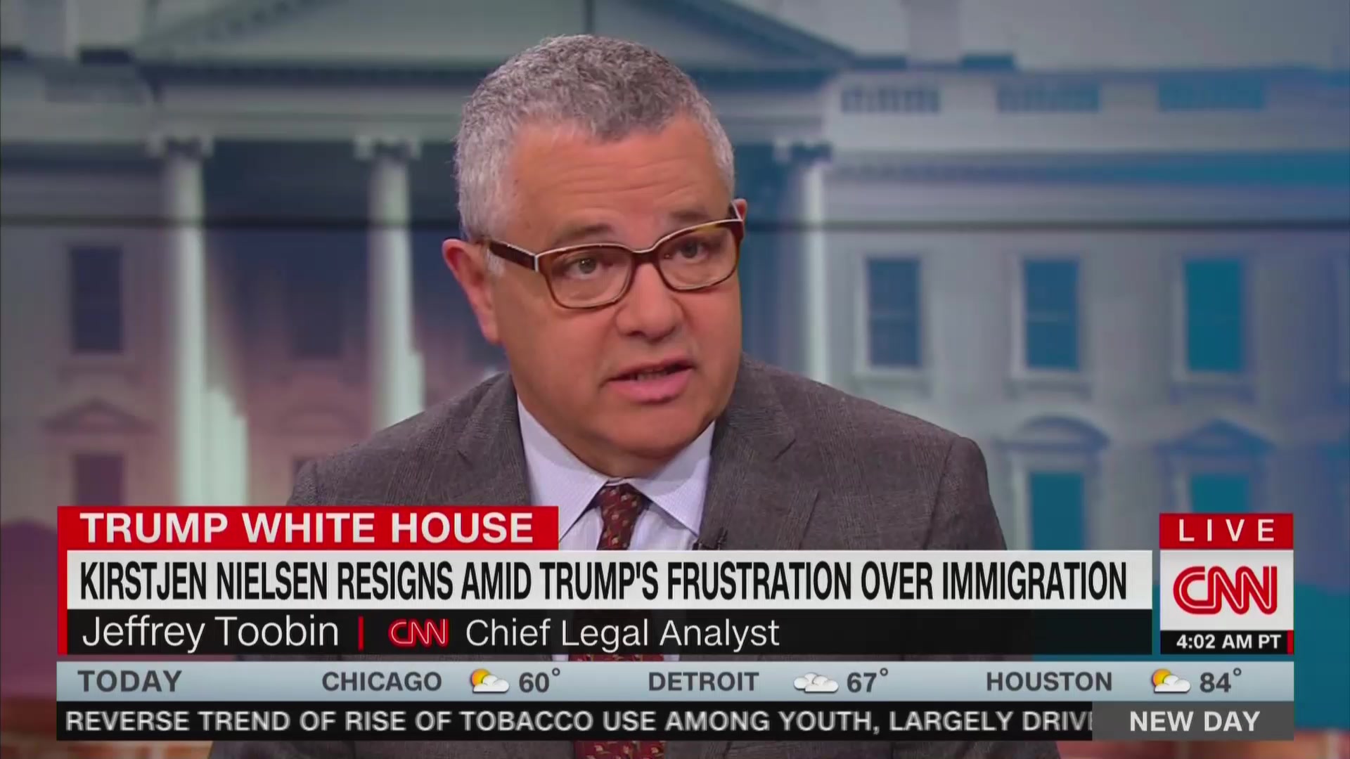 CNN’s Jeffrey Toobin: Kirstjen Nielsen Will Be Remembered as the ‘Woman Who Put Children in Cages’