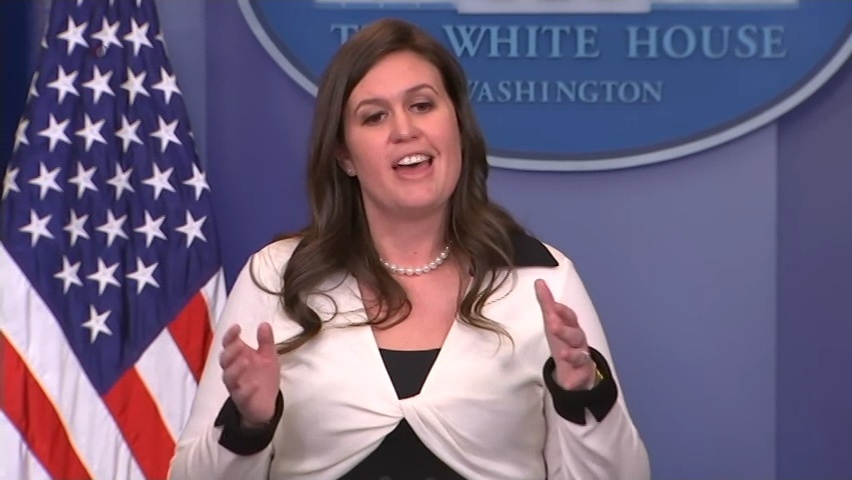 Sarah Sanders Admitted Lying To The Press About James Comey’s Firing