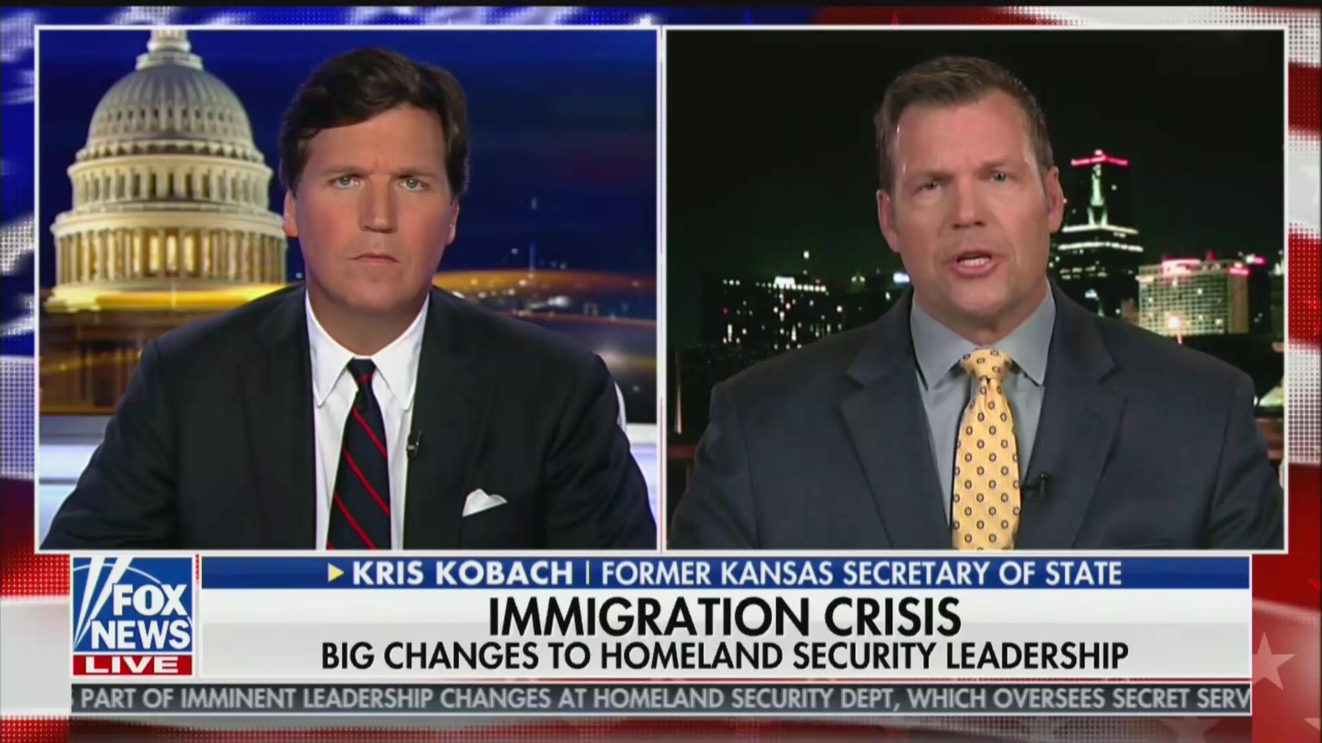 Kris Kobach Interviews For DHS Secretary Job on Fox News: I’d Set Up ‘FEMA’ Camps to Process Refugees
