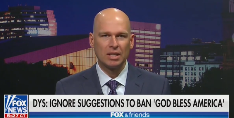 Fox & Friends’ Guest Cites 9/11 To Defend Saying ‘God Bless America’ In Schools