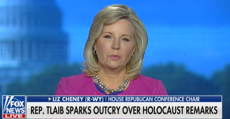 Liz Cheney On Rashida Tlaib: Palestinians Worked With Adolf Hitler