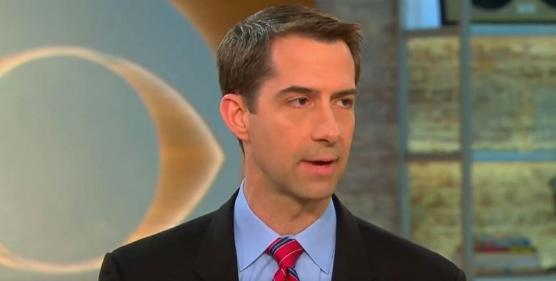 Republican Senator Tom Cotton: Slavery Was a ‘Necessary Evil’