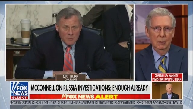 Mitch McConnell Reassures Hannity: Don Jr. Subpoena Will ‘Have a Happy Ending’