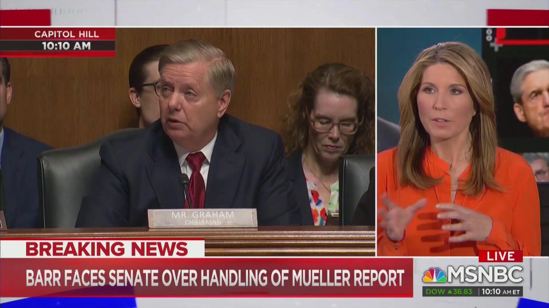 MSNBC Cuts Into Barr Hearing to Call AG a Liar, Lindsey Graham Trump’s ‘Human Shield’