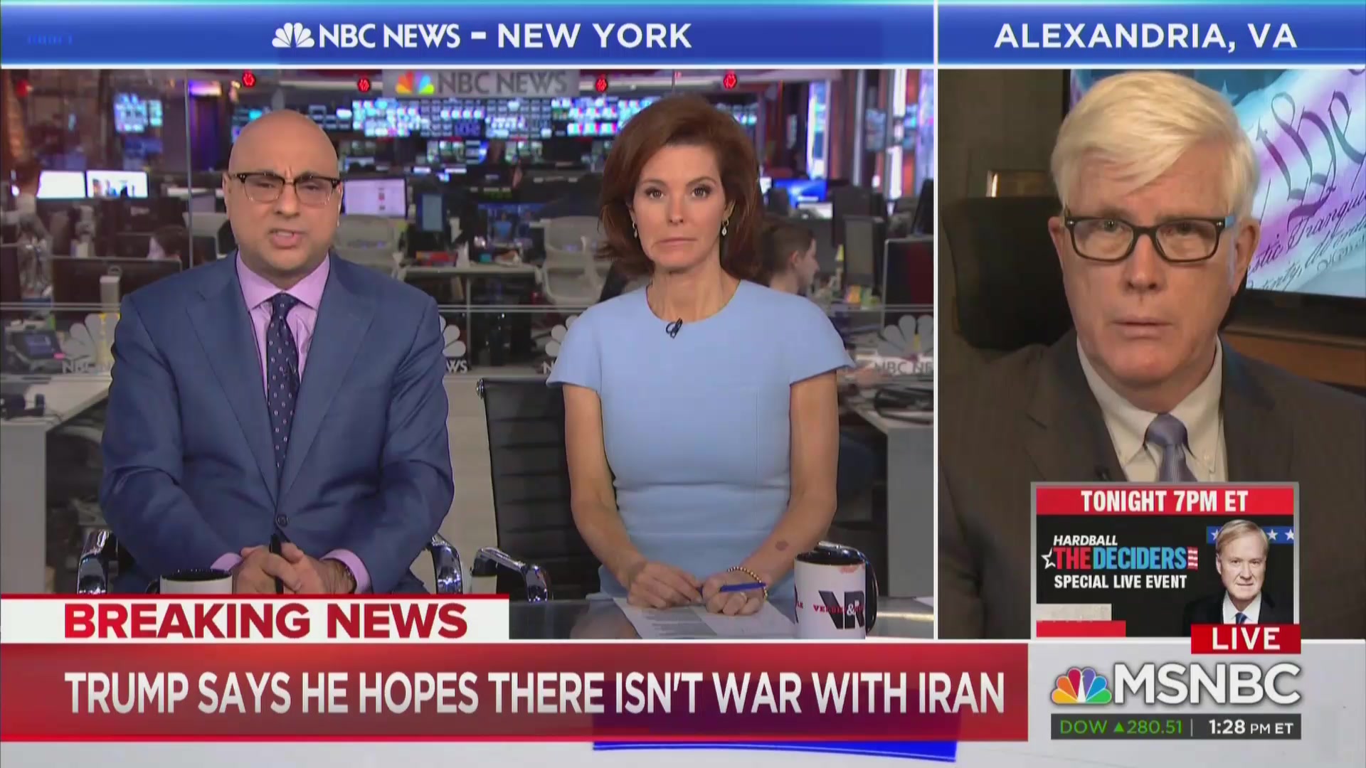MSNBC’s Ali Velshi Blows Up at Hugh Hewitt Over Iran: ‘Just Stop for Heaven’s Sake!’