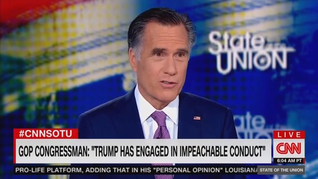 Mitt Romney: Justin Amash’s Call to Impeach Trump a ‘Courageous Statement’