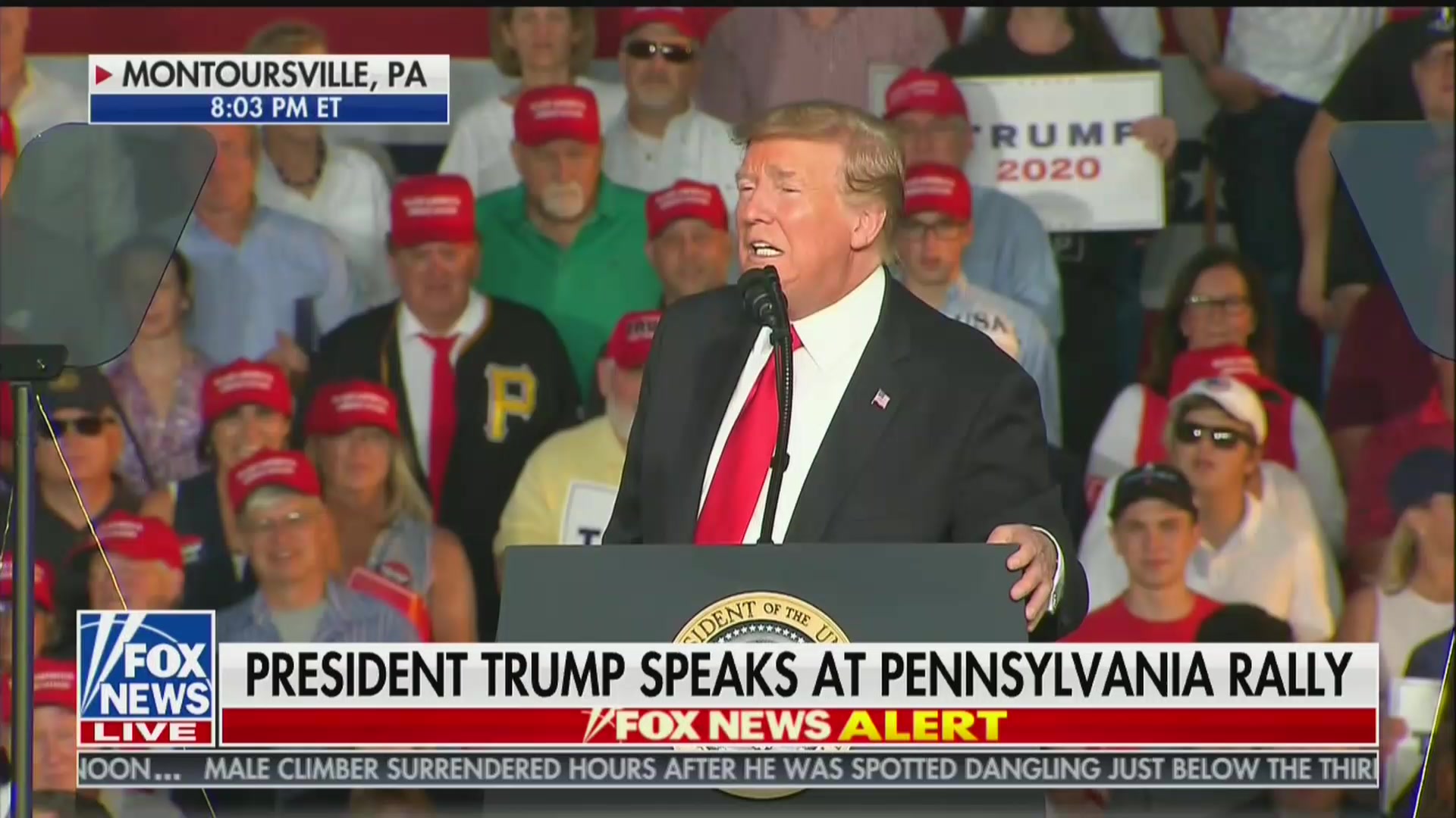 Trump Lashes Out at Fox News During Rally: ‘Something Strange Is Going On’