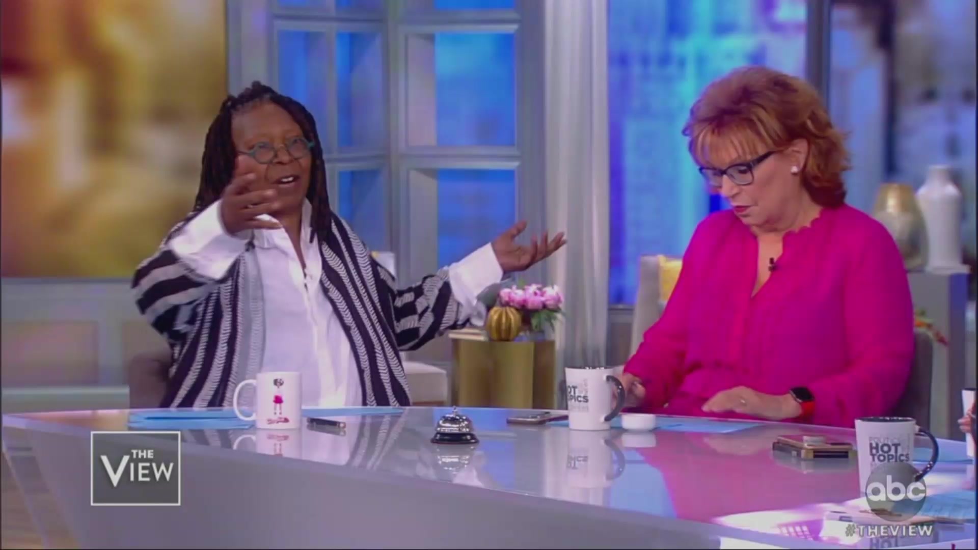 The View’s Whoopi Goldberg, Joy Behar Bleeped Out While Blasting Trump