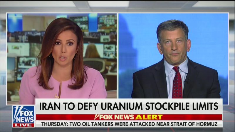 Trump Cryptically Tweets Out Chyron From Fox Segment Encouraging Iran Military Strike
