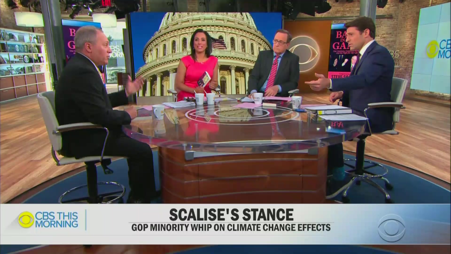 CBS Host to Steve Scalise: Your Solution to Climate Change Is to Drill for More Oil?