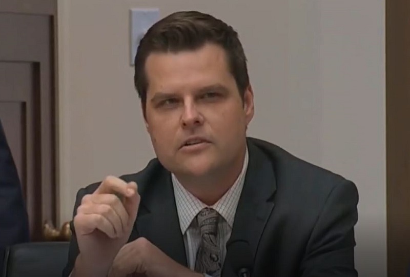 Matt Gaetz Gave $28,000 in Taxpayer Money to Company Linked to Racist Speechwriter