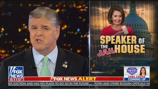Hannity: It’s ‘Despicable Behavior’ to Call for Political Opponents to be ‘Locked Up’