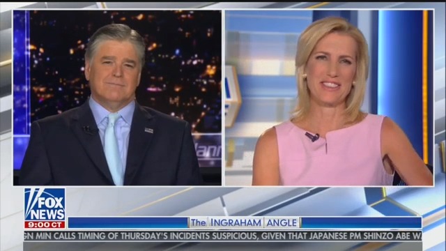 Hannity and Ingraham Toss Around Idea of Tag-Teaming White House Press Briefings