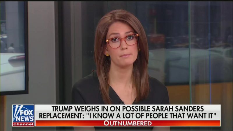 Fox Anchor Reacts to Co-Host Blasting Sarah Sanders as a Liar: ‘Oh My Gosh, Get to the Commercial’