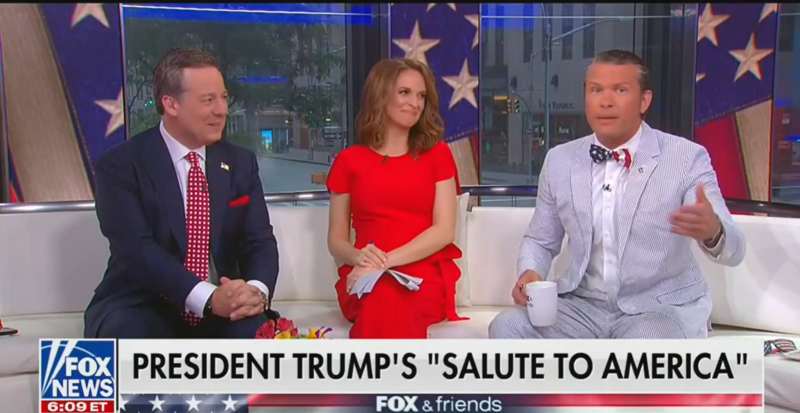 Fox’s Pete Hegseth Is Wearing A Flag Bow Tie. That’s Technically Illegal
