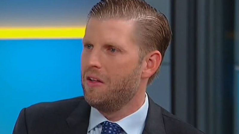 Eric Trump Defends President’s Culture War: ‘I Love the Tweet, If You Don’t Love Our Country, Get Out’