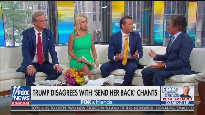 Fox’s Pete Hegseth to Geraldo Rivera: I Can Tell You to Go Back to Where You Came From