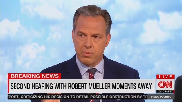 CNN’s Jake Tapper: Pro-Trump Media Will Distort Mueller Testimony