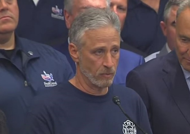 WATCH: Jon Stewart Praises Advocates After Senate Renews 9/11 Victim Compensation Fund