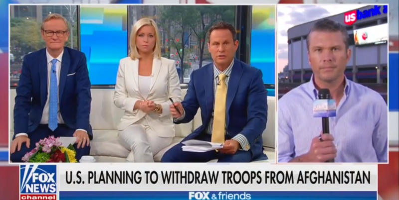 Fox News Hosts Worry About Trump’s Afghanistan Withdrawal: The Taliban’s Reading This As Weakness