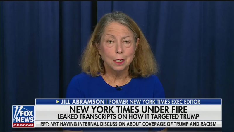 Fox News’ Attempt to Get Jill Abramson to Call the New York Times ‘Biased’ Backfires Spectacularly