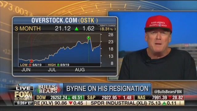 Overstock Ex-CEO Goes on Insane Rant to Fox Business: Peter Strzok Gave Me Deep State Orders!