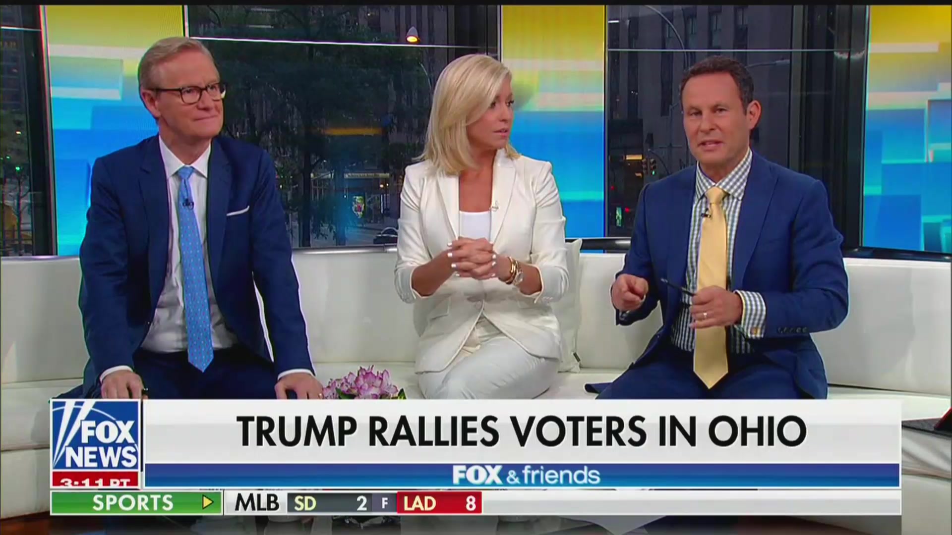 Fox & Friends’ Ainsley Earhardt: Trump’s a ‘Blue-Collar’ Worker From the ‘Rust Belt’