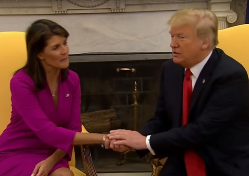 Nikki Haley’s Rebuke of Gleeful Trump Tweet About Cummings Break-In Draws Defensive White House Response